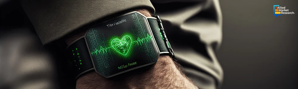 A man showcases a green heart accessory on his wrist