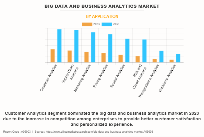 Big Data and Business Analytics Market by Application