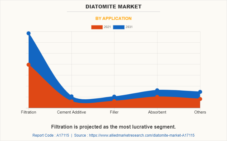 Diatomite Market by Application
