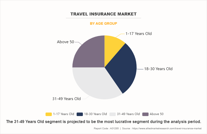 Travel Insurance Market by Age Group