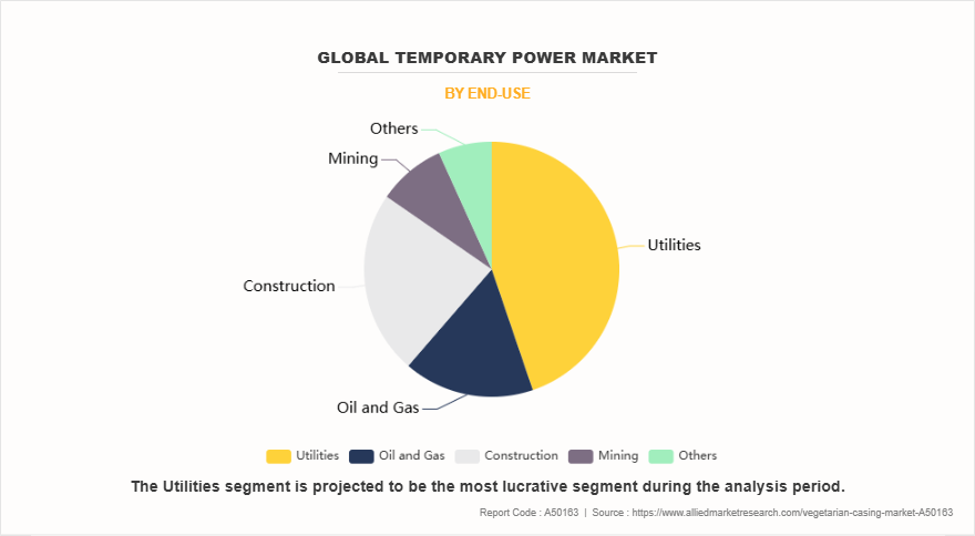 Temporary Power Market by End-Use