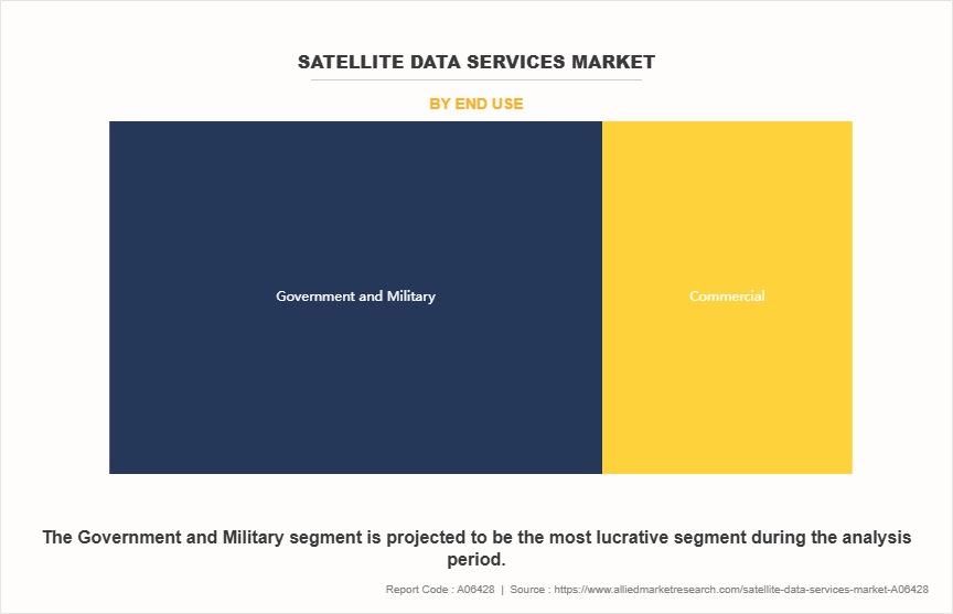 Satellite Data Services Market by End Use