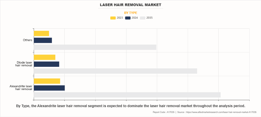 Laser Hair Removal Market by Type