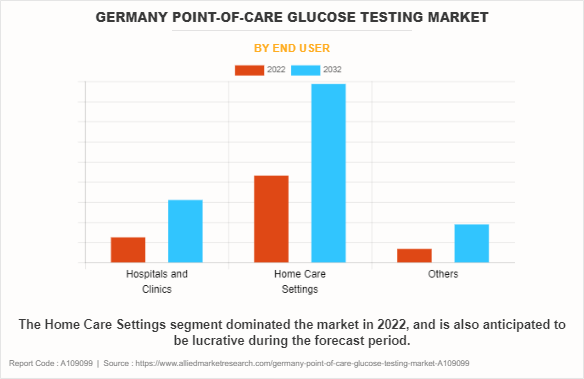 Germany Point-of-Care Glucose Testing Market by End User