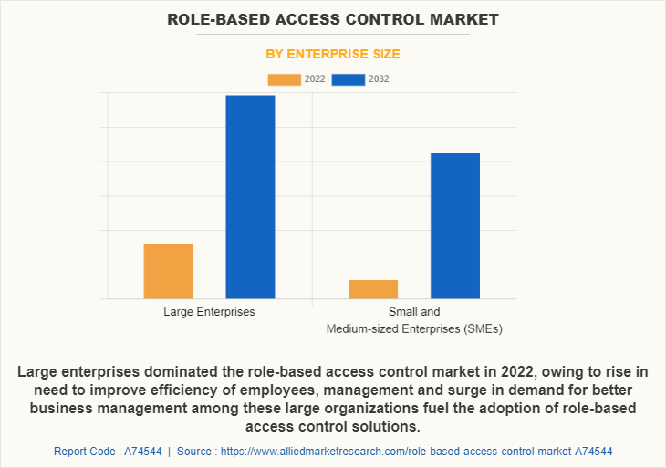 Role-based Access Control Market by Enterprise Size