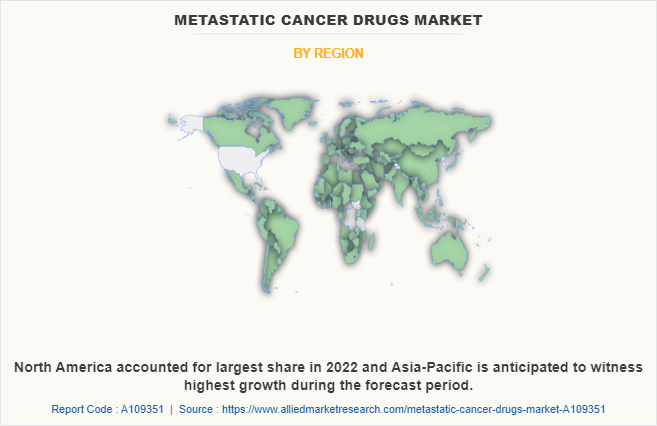 Metastatic Cancer Drugs Market by Region