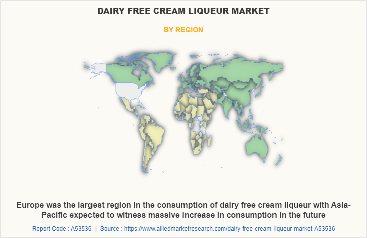 Dairy Free Cream Liqueur Market by Region