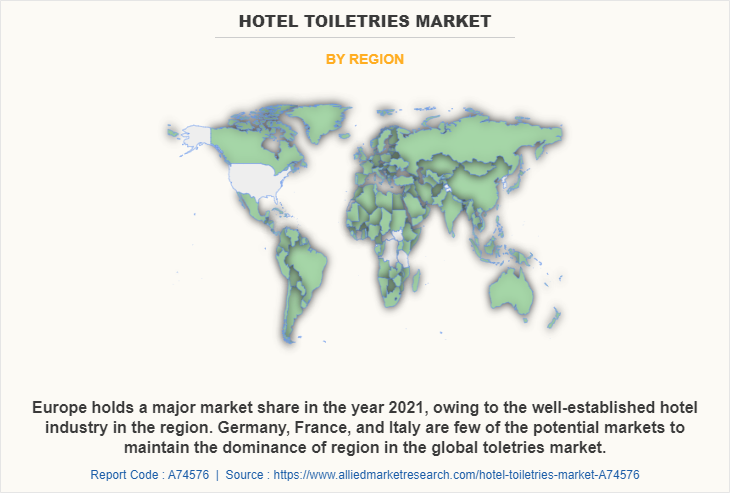 Hotel toiletries market to reach USD 50.5 billion by 2031